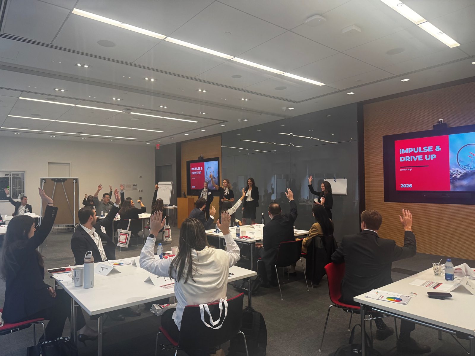 Elise Taub opening a leadership programme